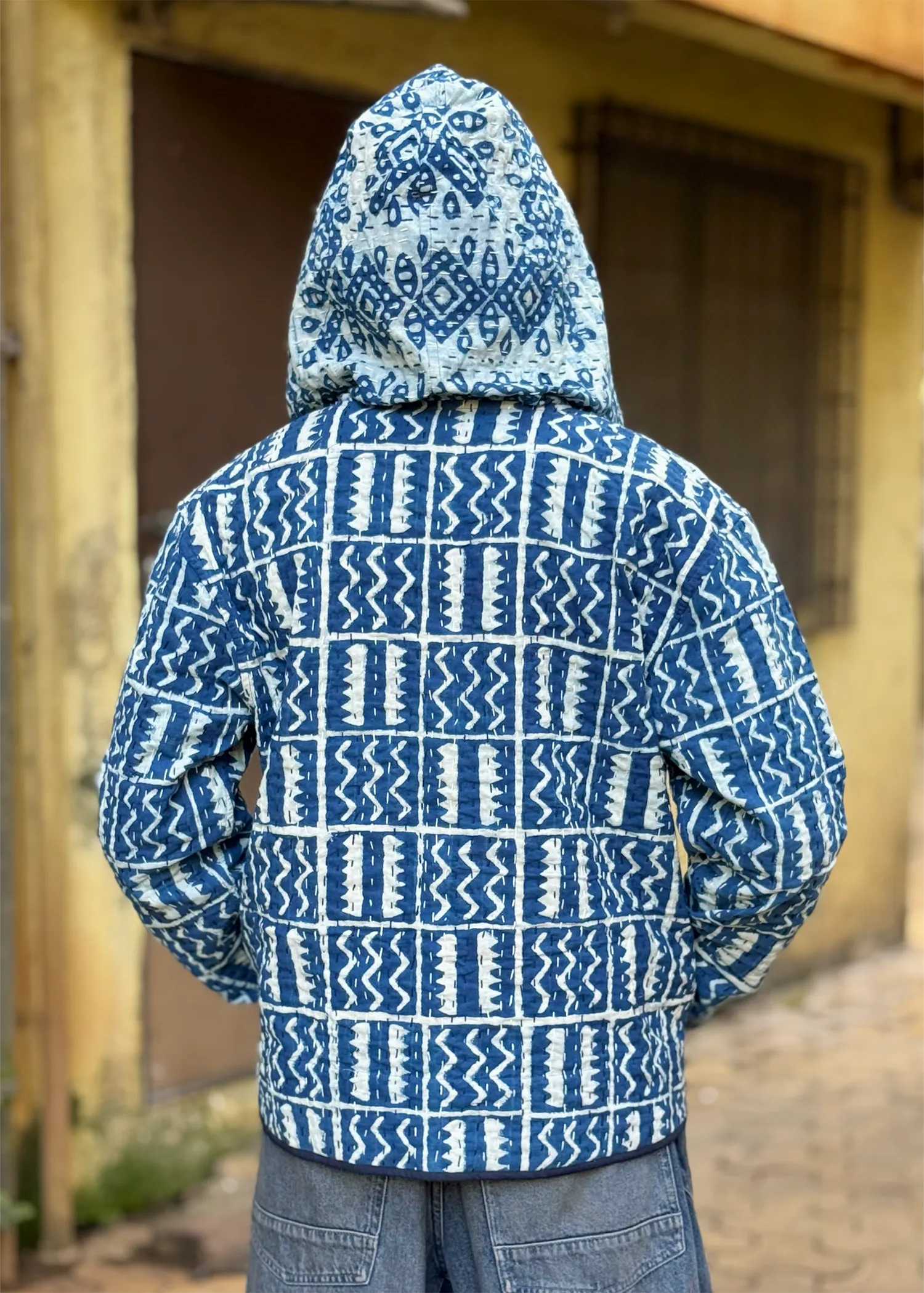 Vayu Reversible Hooded Jacket- 08