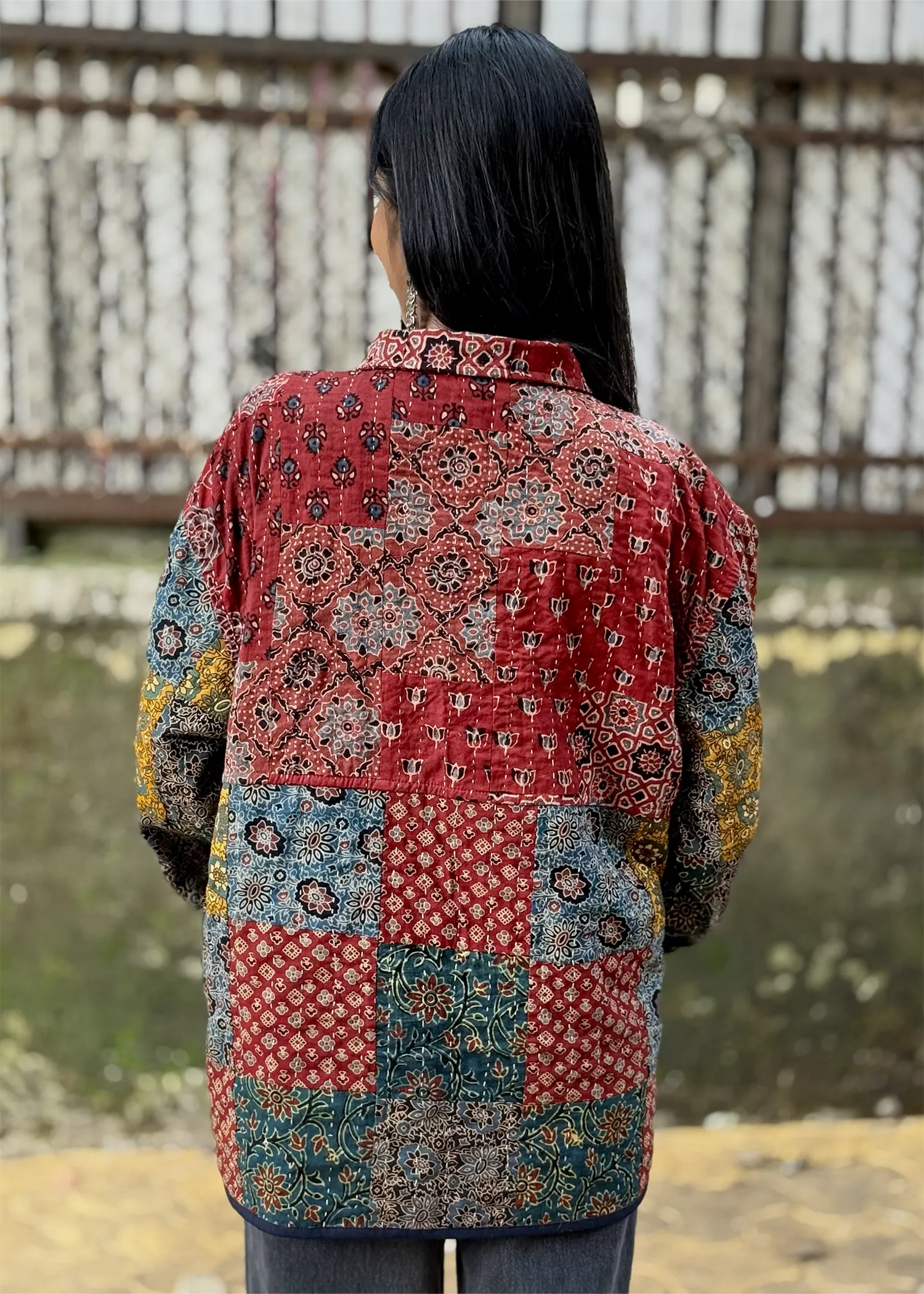 Rangrez Reversible Shacket- 01