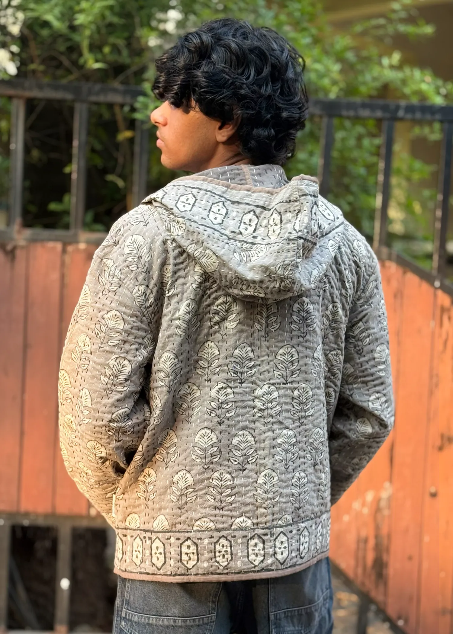 Vayu Reversible Hooded Jacket- 09