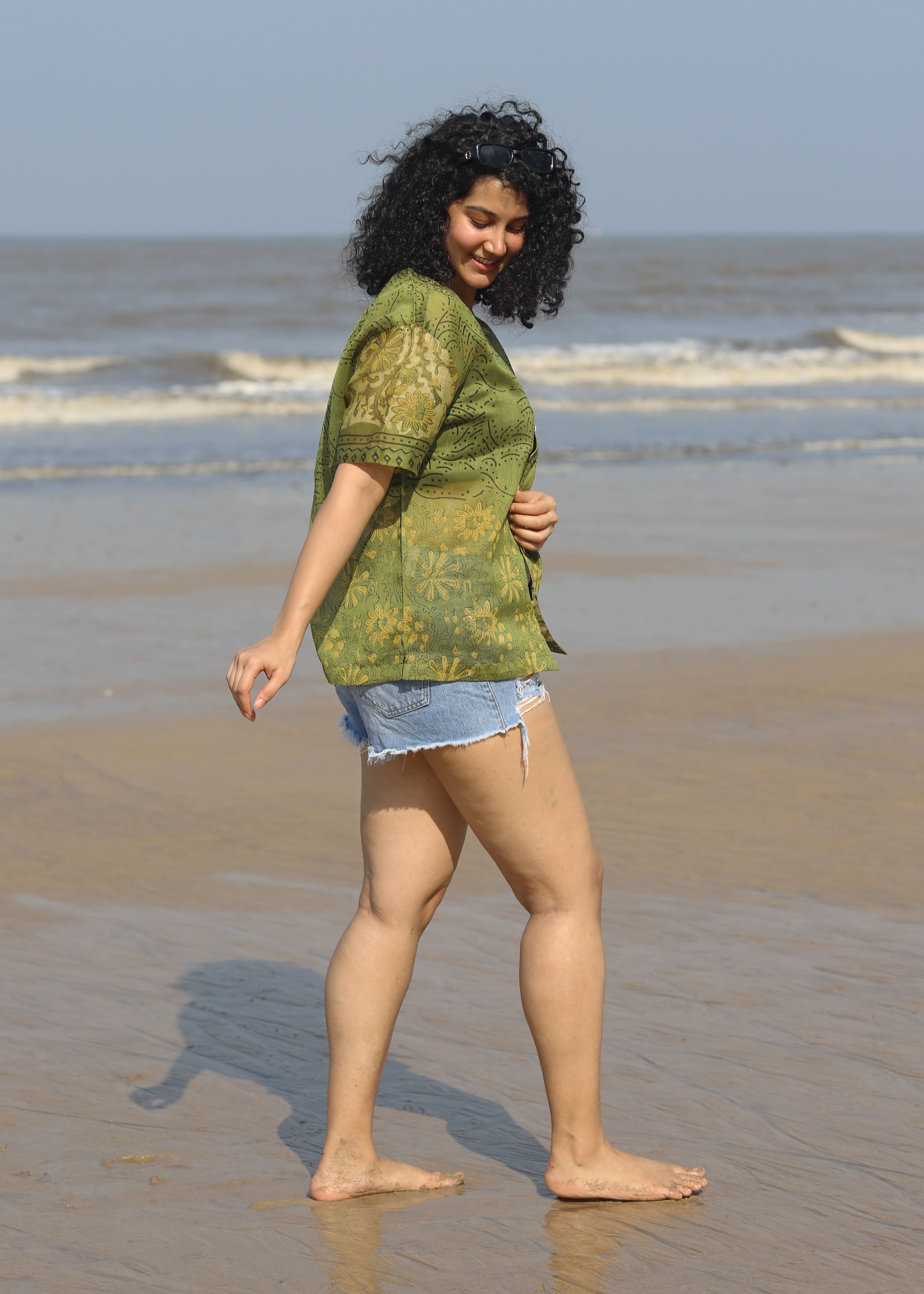 Sehr Ajrakh Silk Unisex Shirt