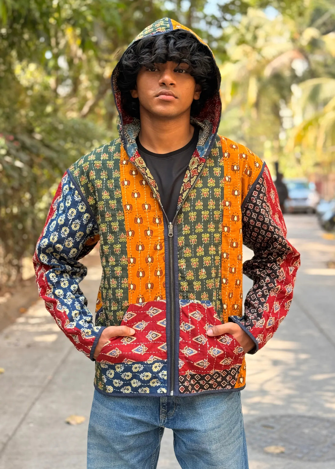 Vayu Reversible Hooded Jacket- 10