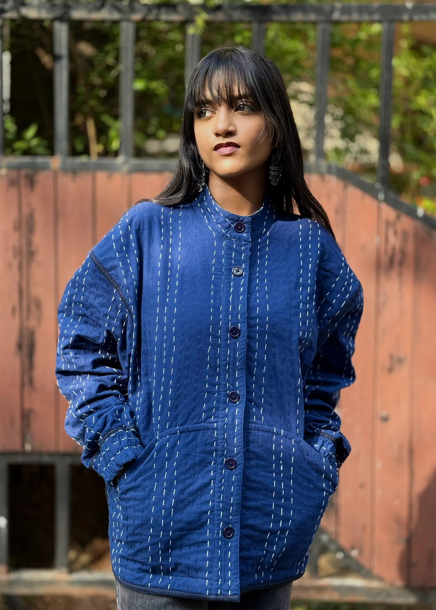 Karwan Reversible Bomber Jacket- 05