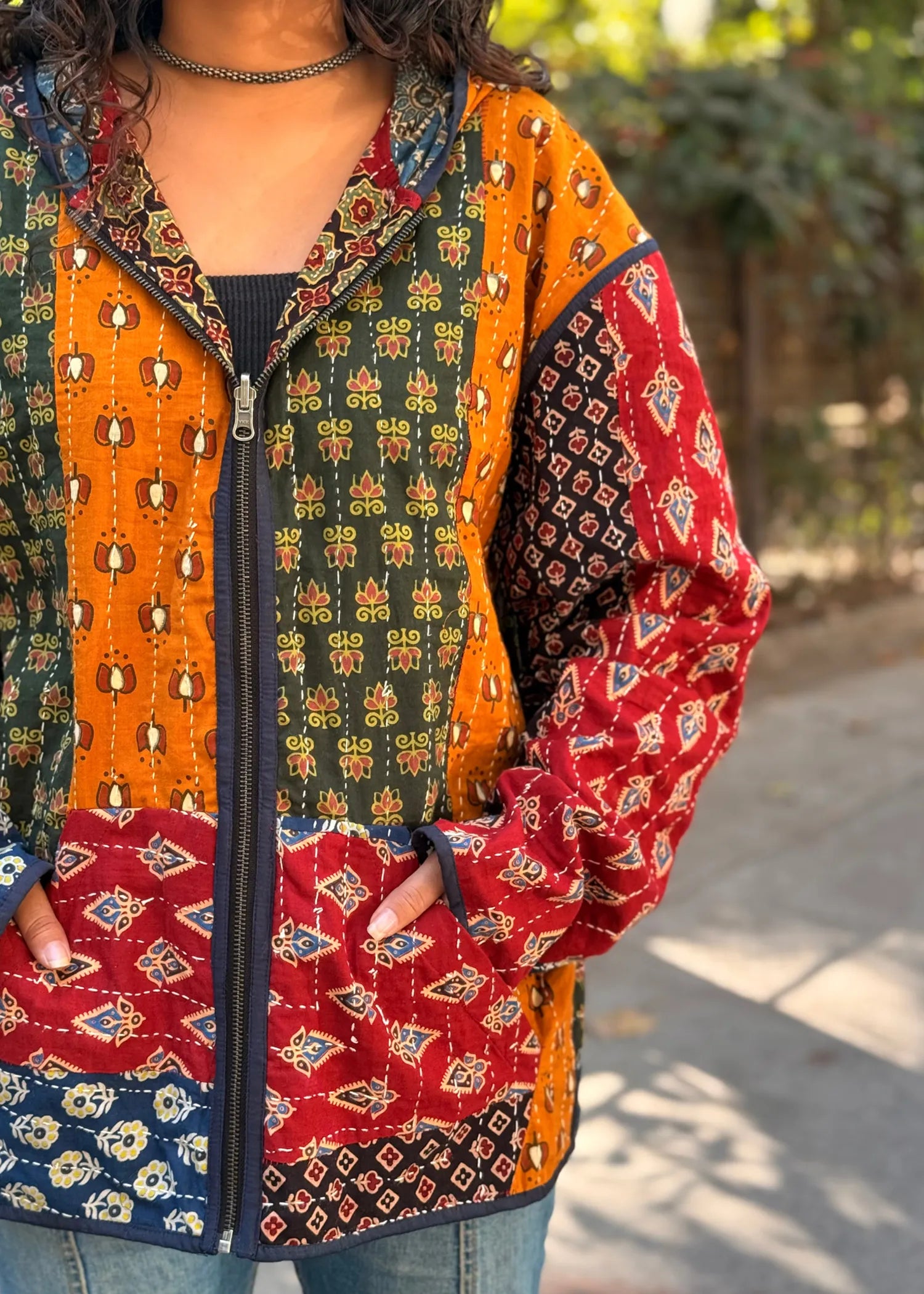 Vayu Reversible Hooded Jacket- 10