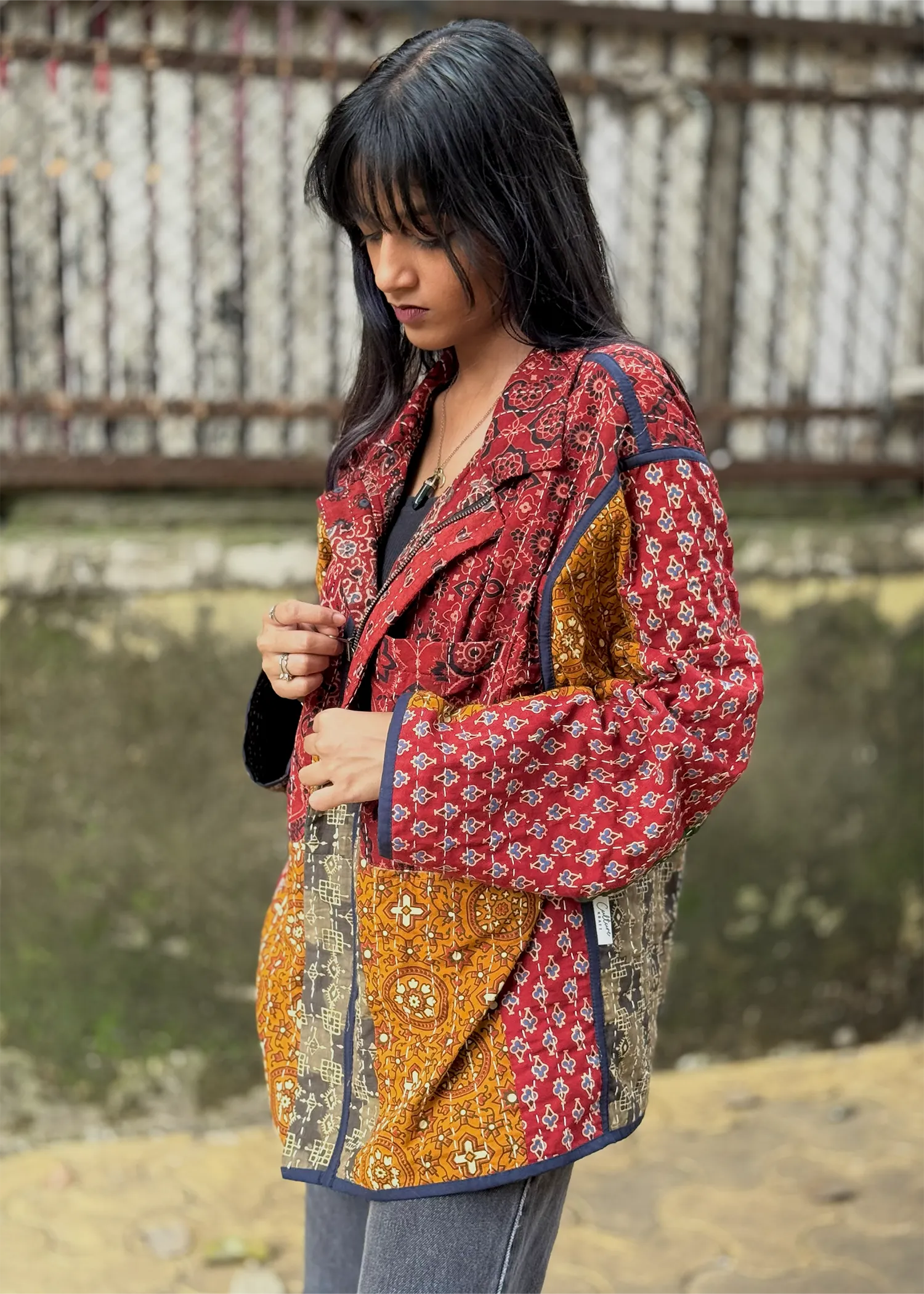 Rangrez Reversible Shacket- 01