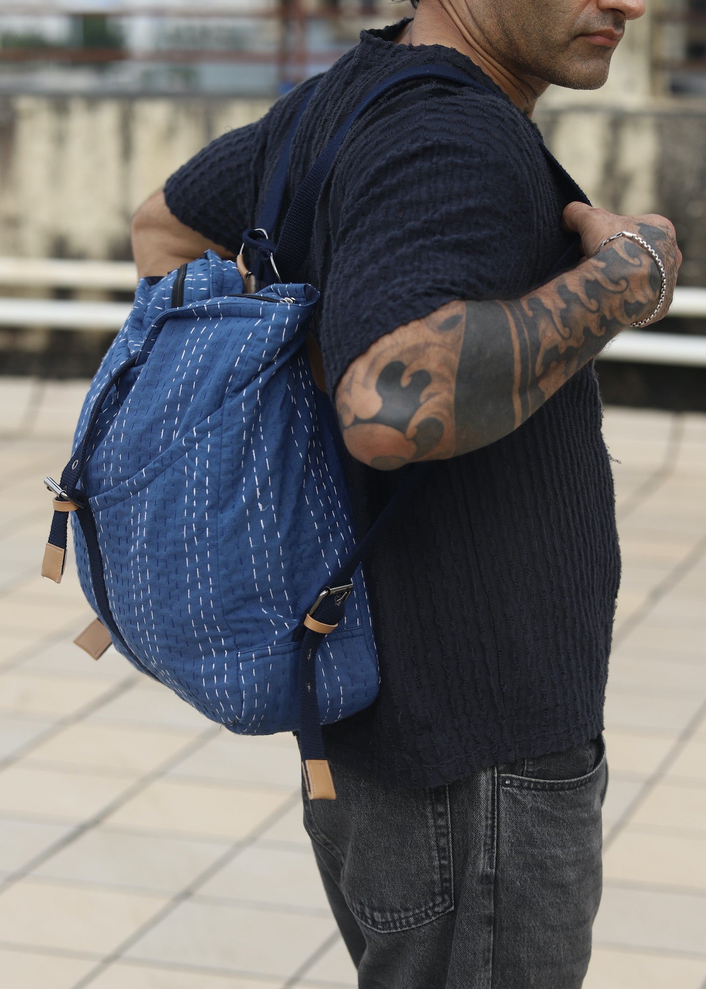 SAFAR Convertible Laptop Backpack- 05