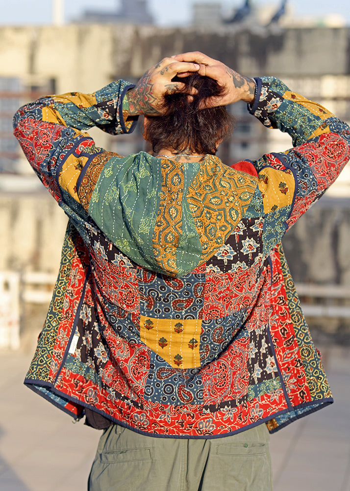 Vayu Reversible Hooded Jacket- 02