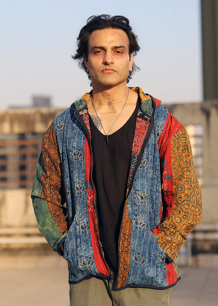 Vayu Reversible Hooded Jacket- 02