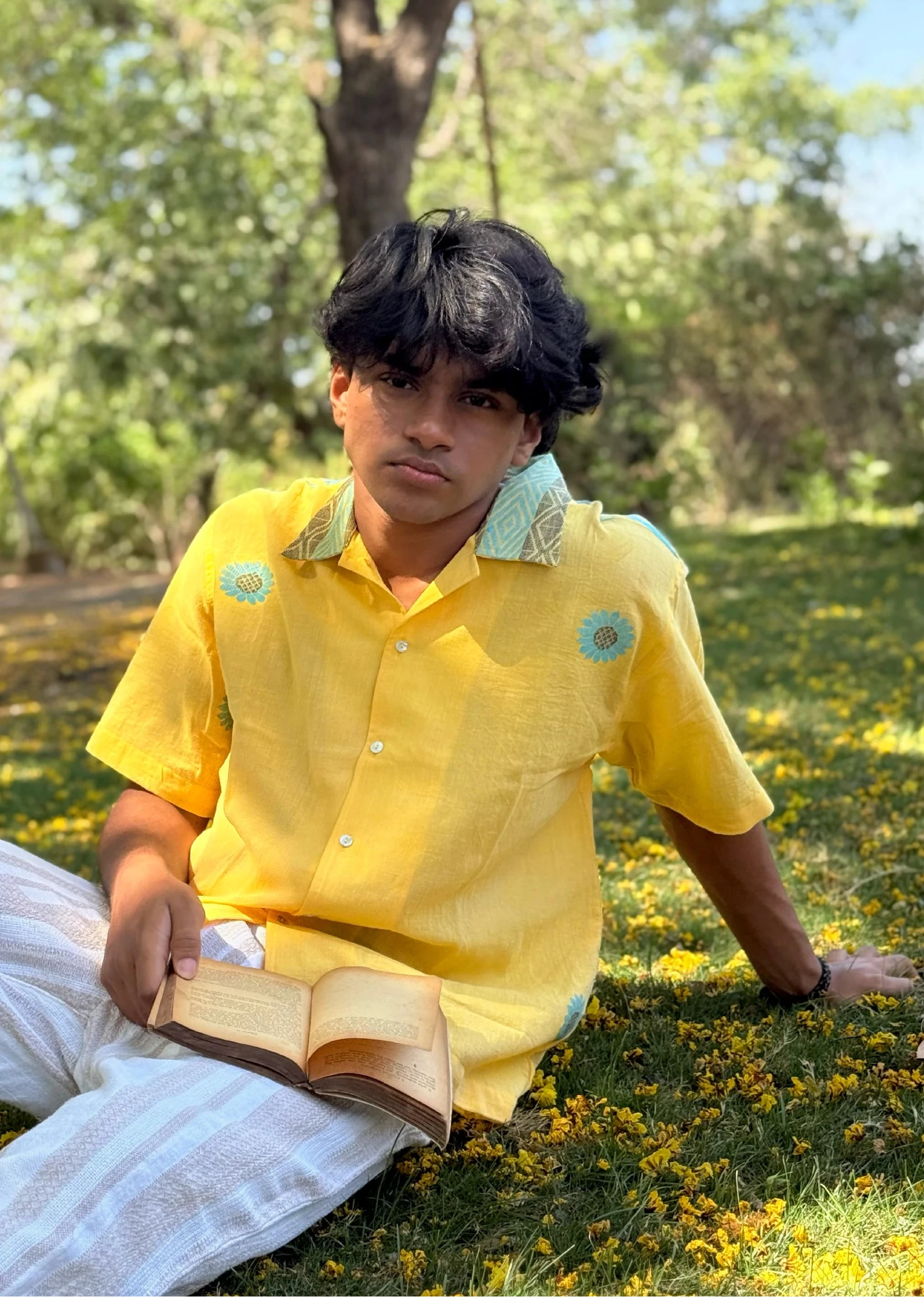 Surajmukhi Handloom Jamdani Shirt