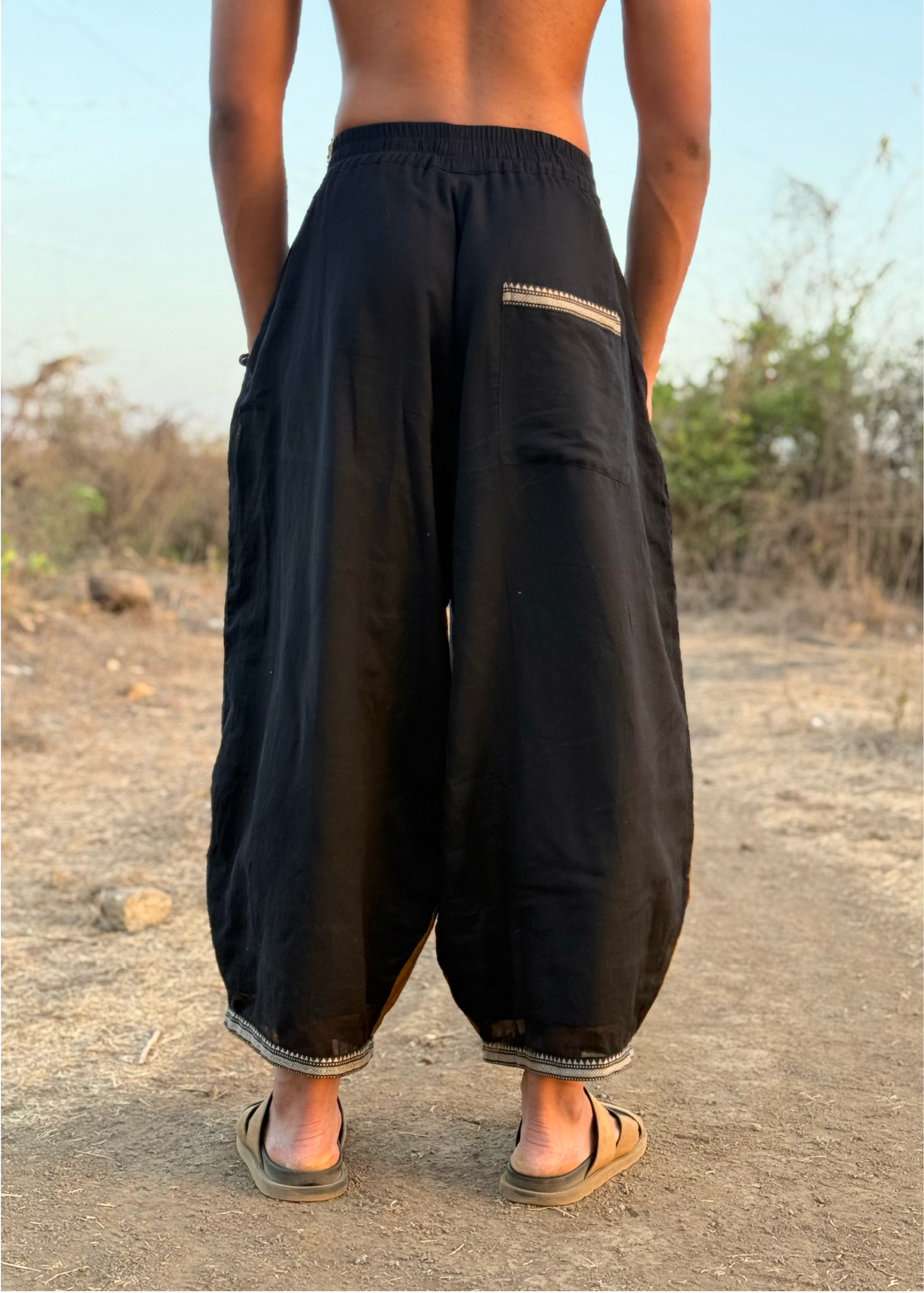 Arasu Upcycled Balloon Pants