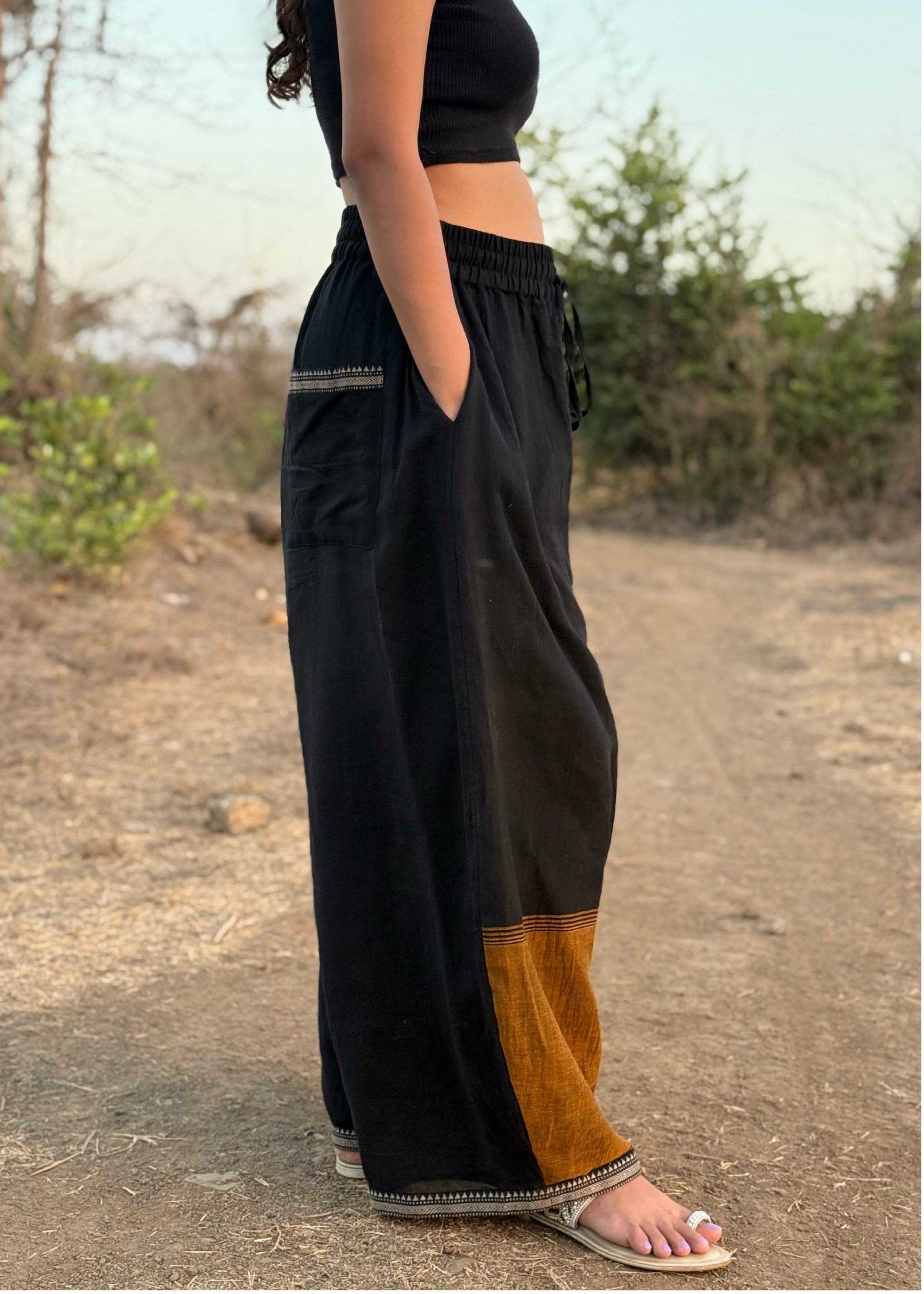 Arasu Upcycled Balloon Pants