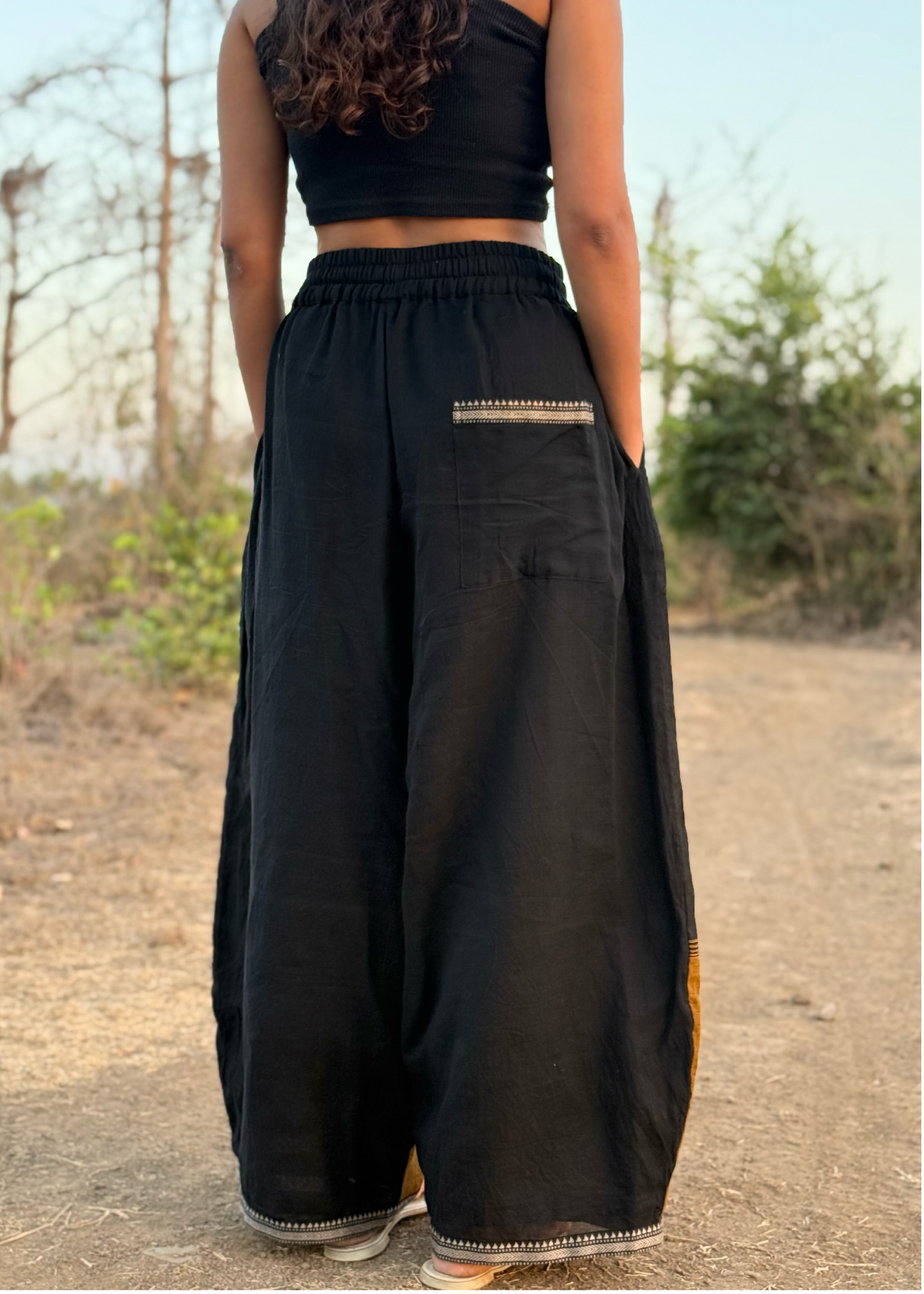 Arasu Upcycled Balloon Pants