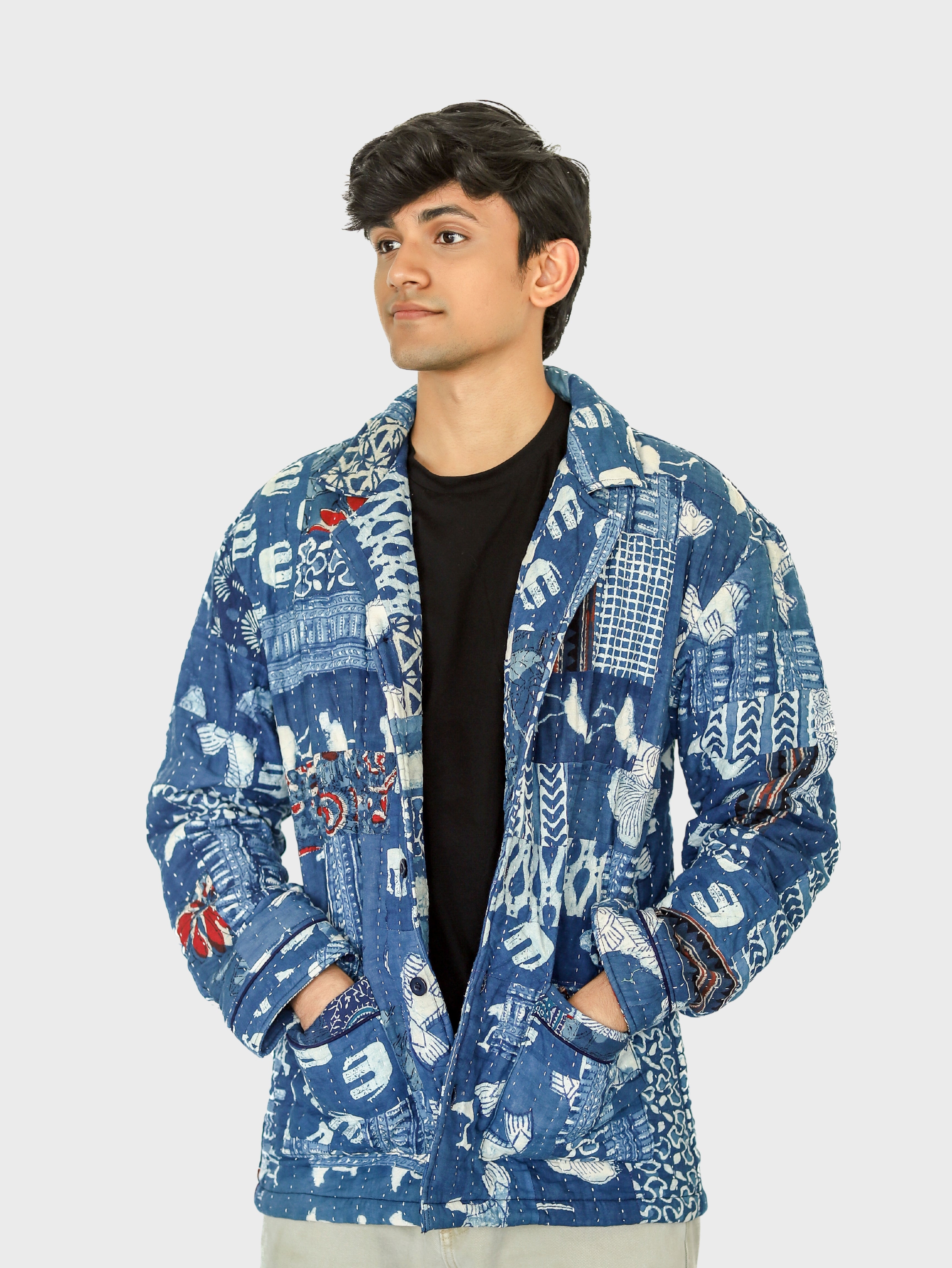 Parwaz Unisex Blazer (Quilted)- 02