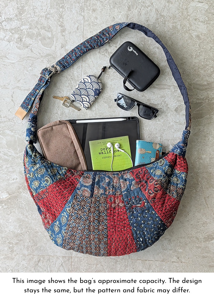 MAHRU Crescent Crossbody Bag- 02