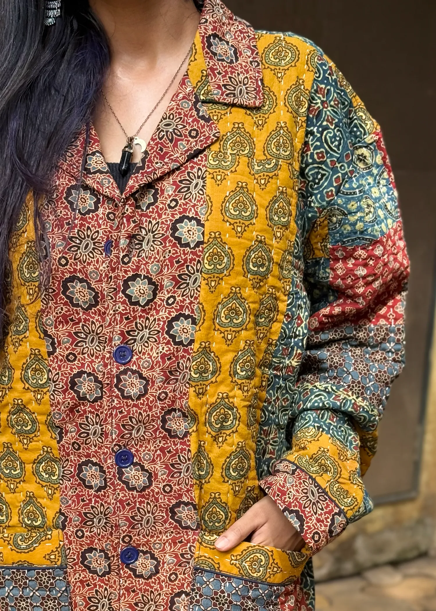 Parwaz Unisex Blazer (Quilted)- 06