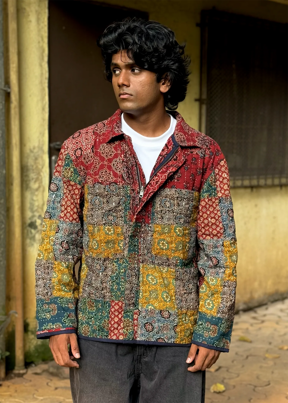 Rangrez Reversible Shacket- 01