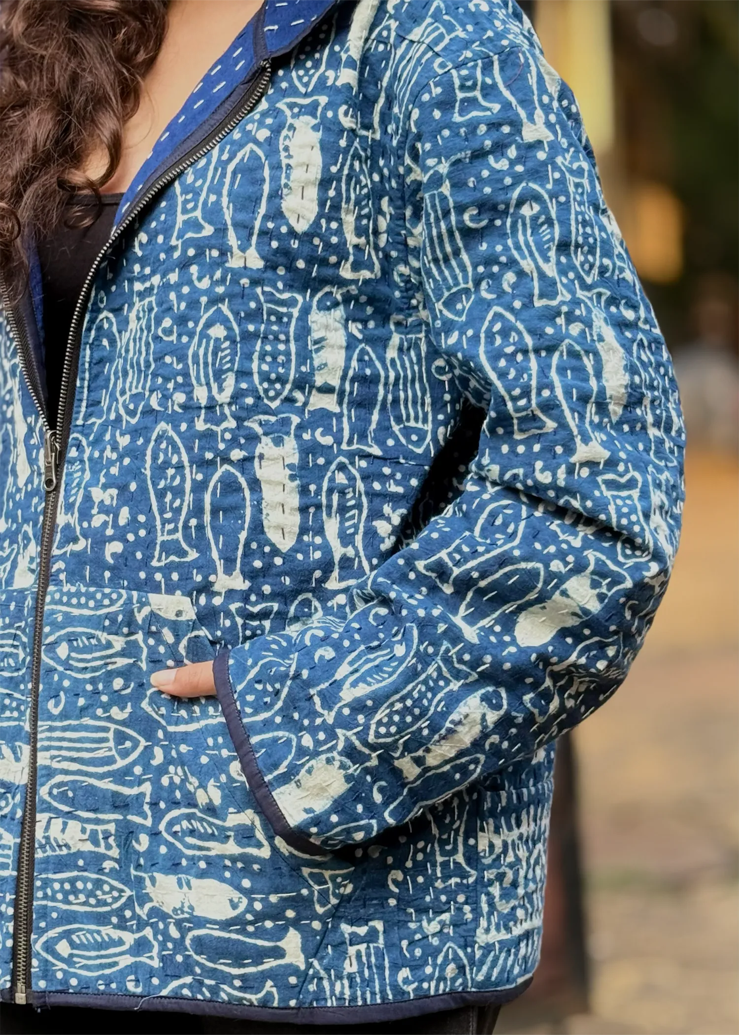 Vayu Reversible Hooded Jacket- 12