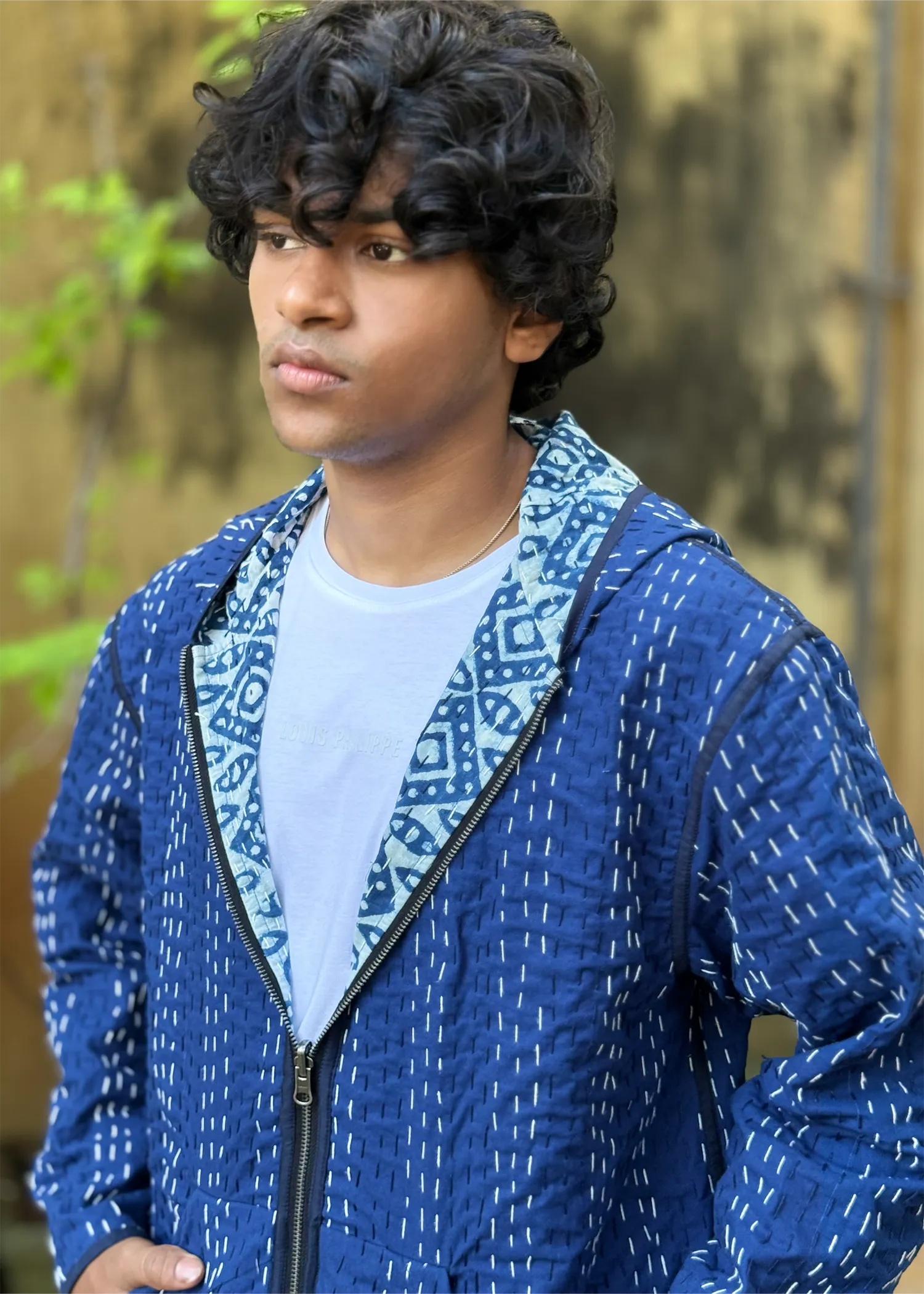 Vayu Reversible Hooded Jacket- 08