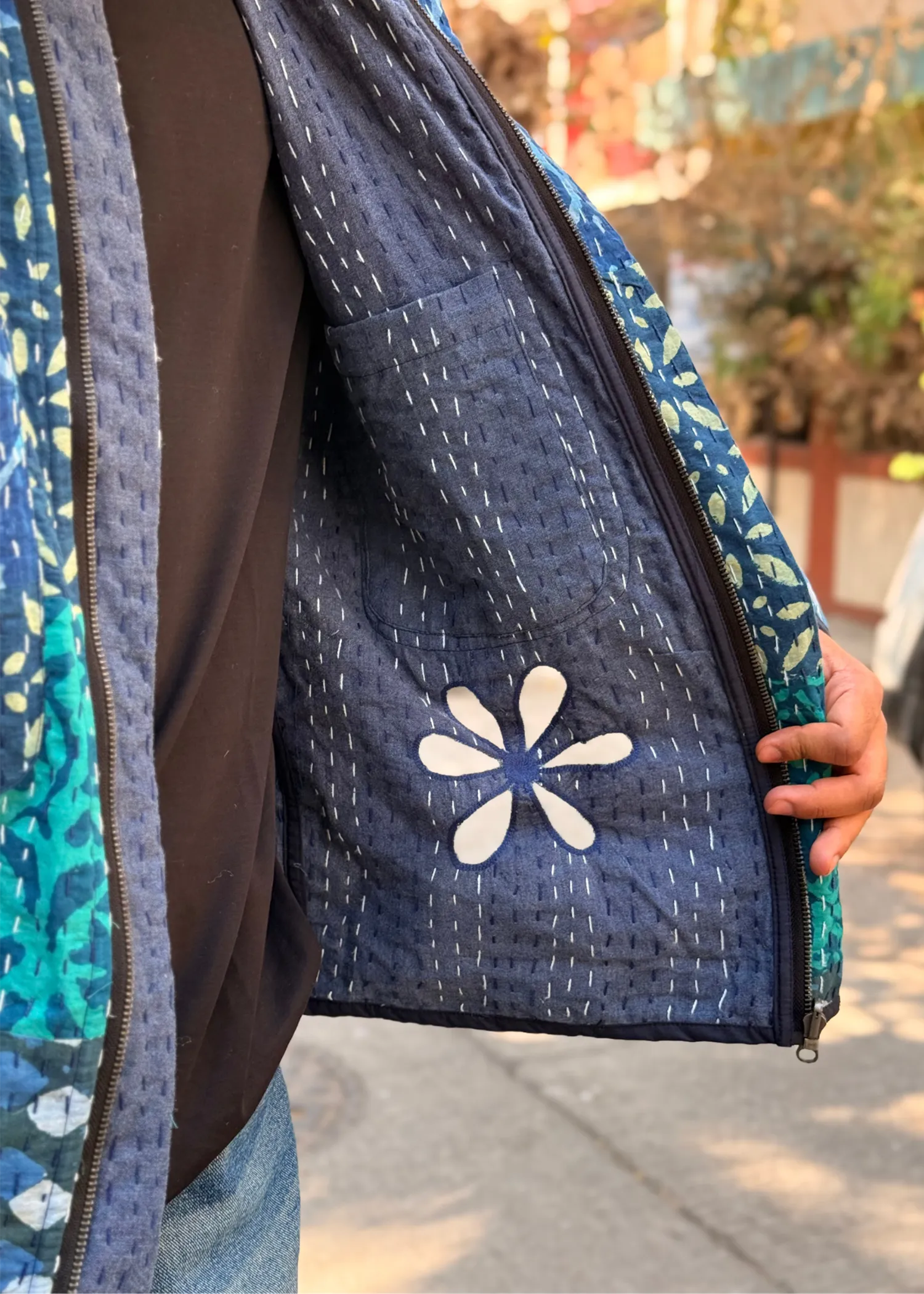 Rangrez Reversible Shacket- 04