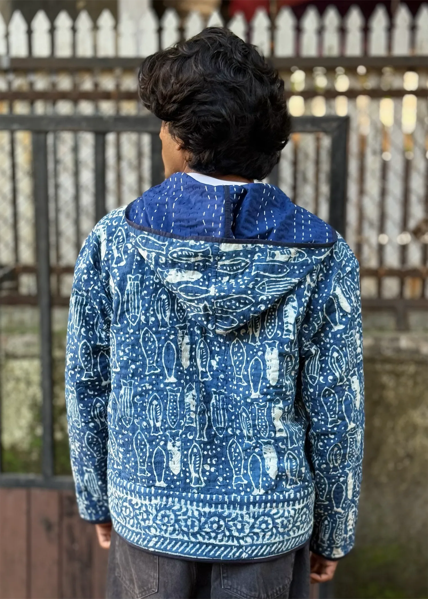 Vayu Reversible Hooded Jacket- 12