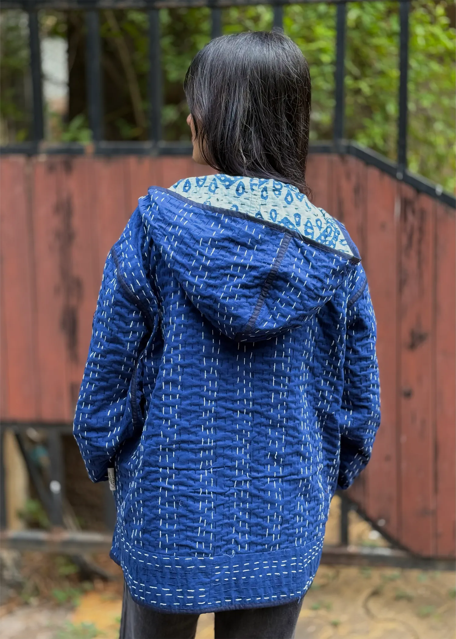 Vayu Reversible Hooded Jacket- 08