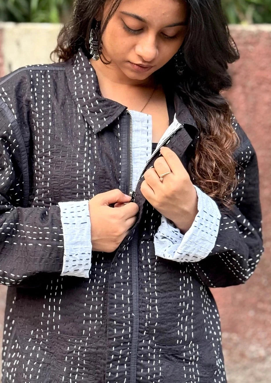 Rangrez Reversible Shacket- 05