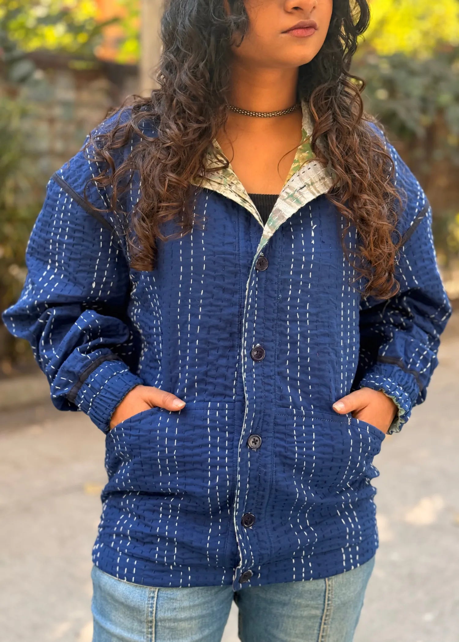 Karwan Reversible Bomber Jacket- 09