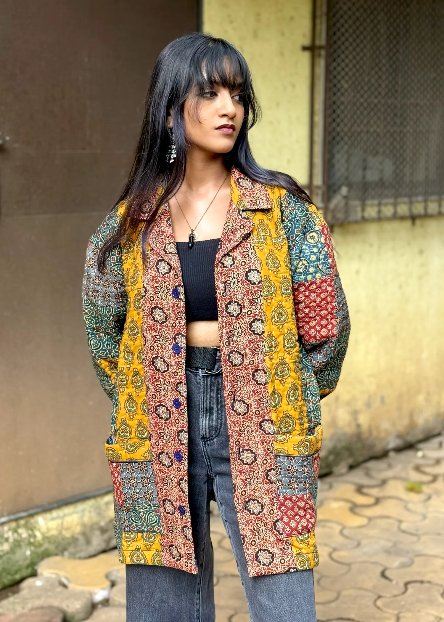 Parwaz Unisex Blazer (Quilted)- 06