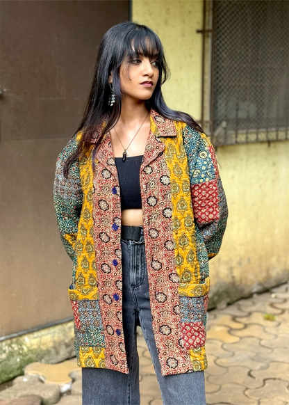 Parwaz Unisex Blazer (Quilted)- 06