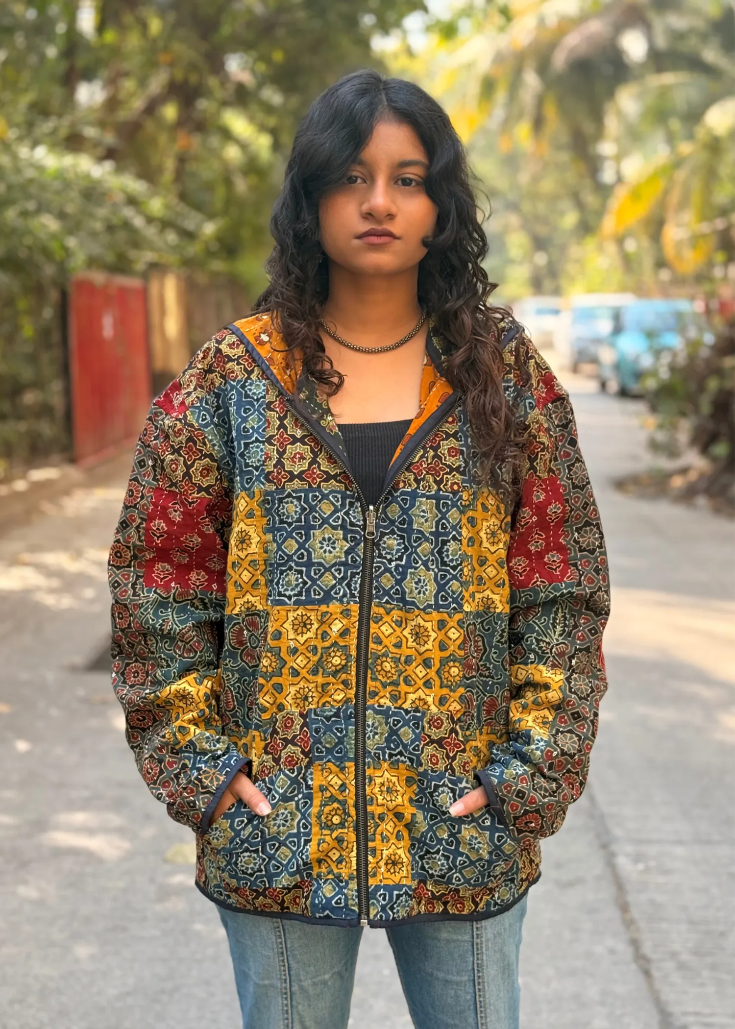 Vayu Reversible Hooded Jacket- 10