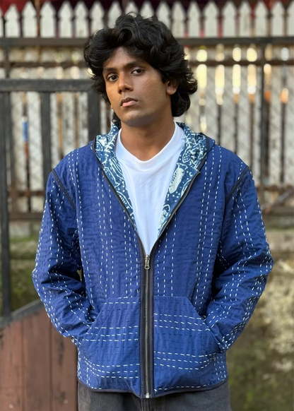 Vayu Reversible Hooded Jacket- 12