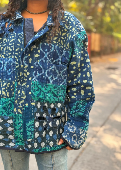 Rangrez Reversible Shacket- 04