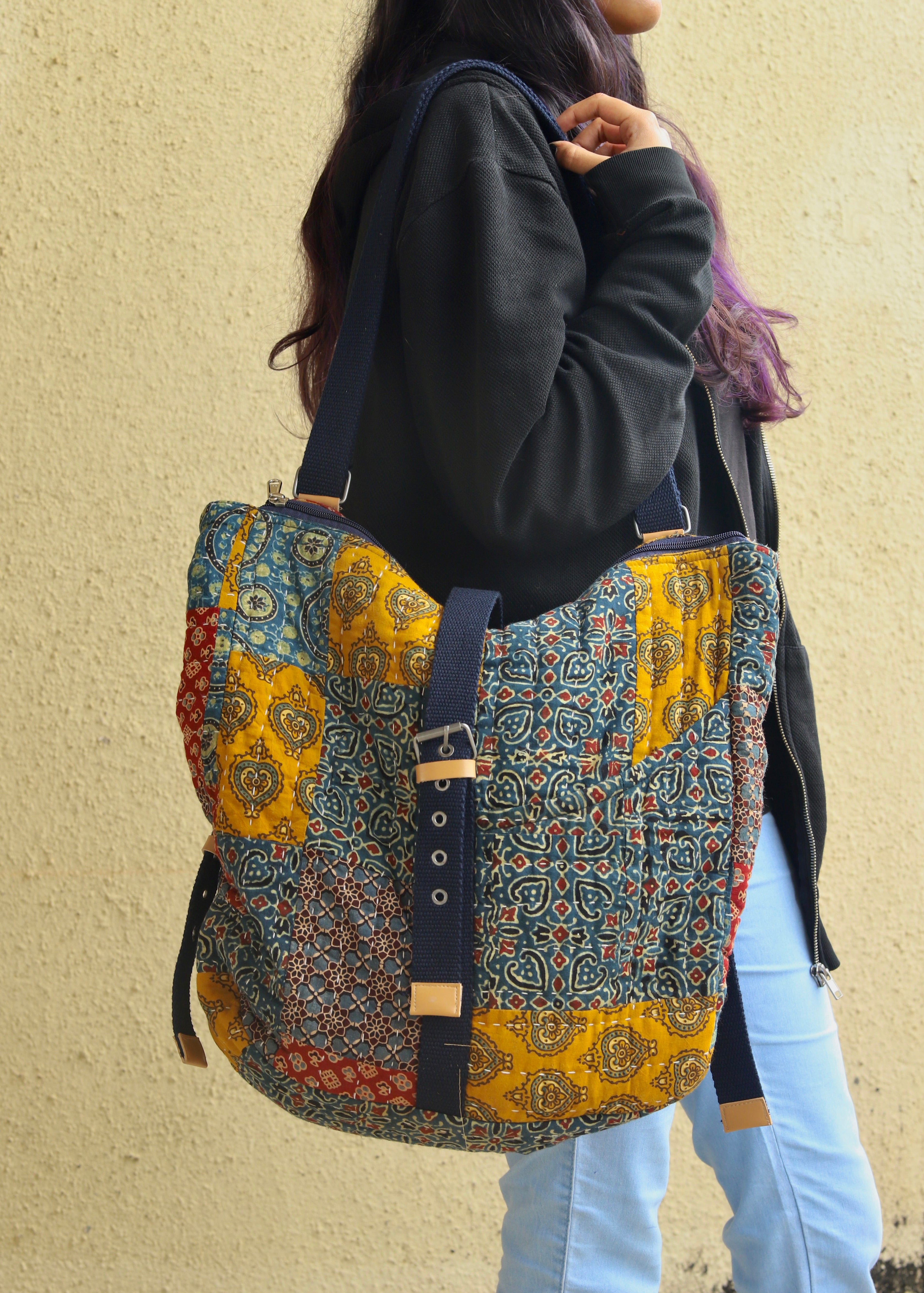 SAFAR Convertible Laptop Backpack- 04