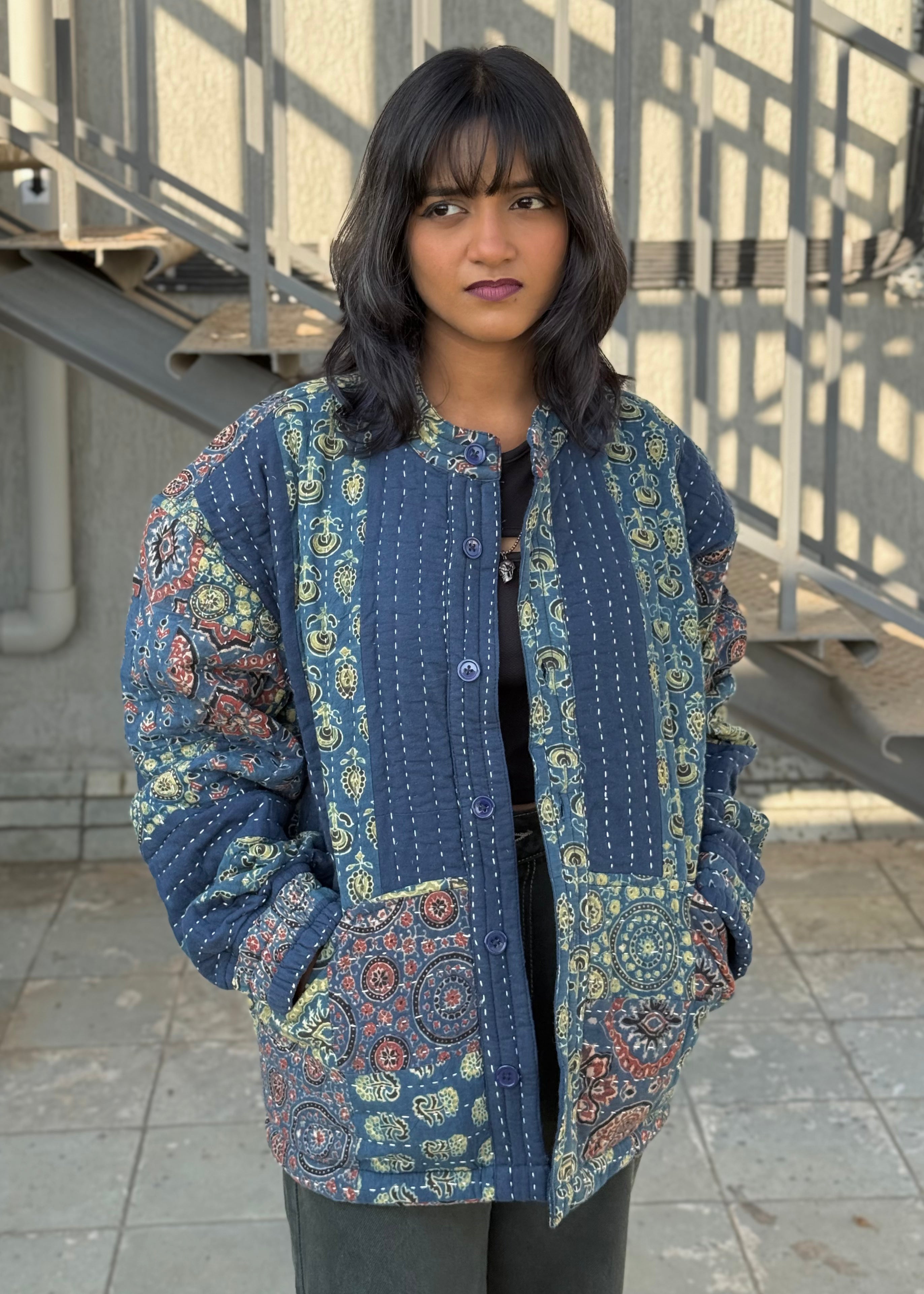 Karwan Reversible Bomber Jacket (Quilted)- 08