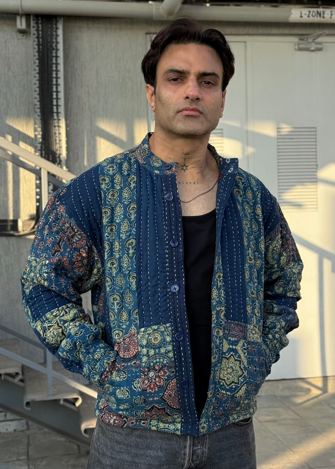 Karwan Reversible Bomber Jacket (Quilted)- 08