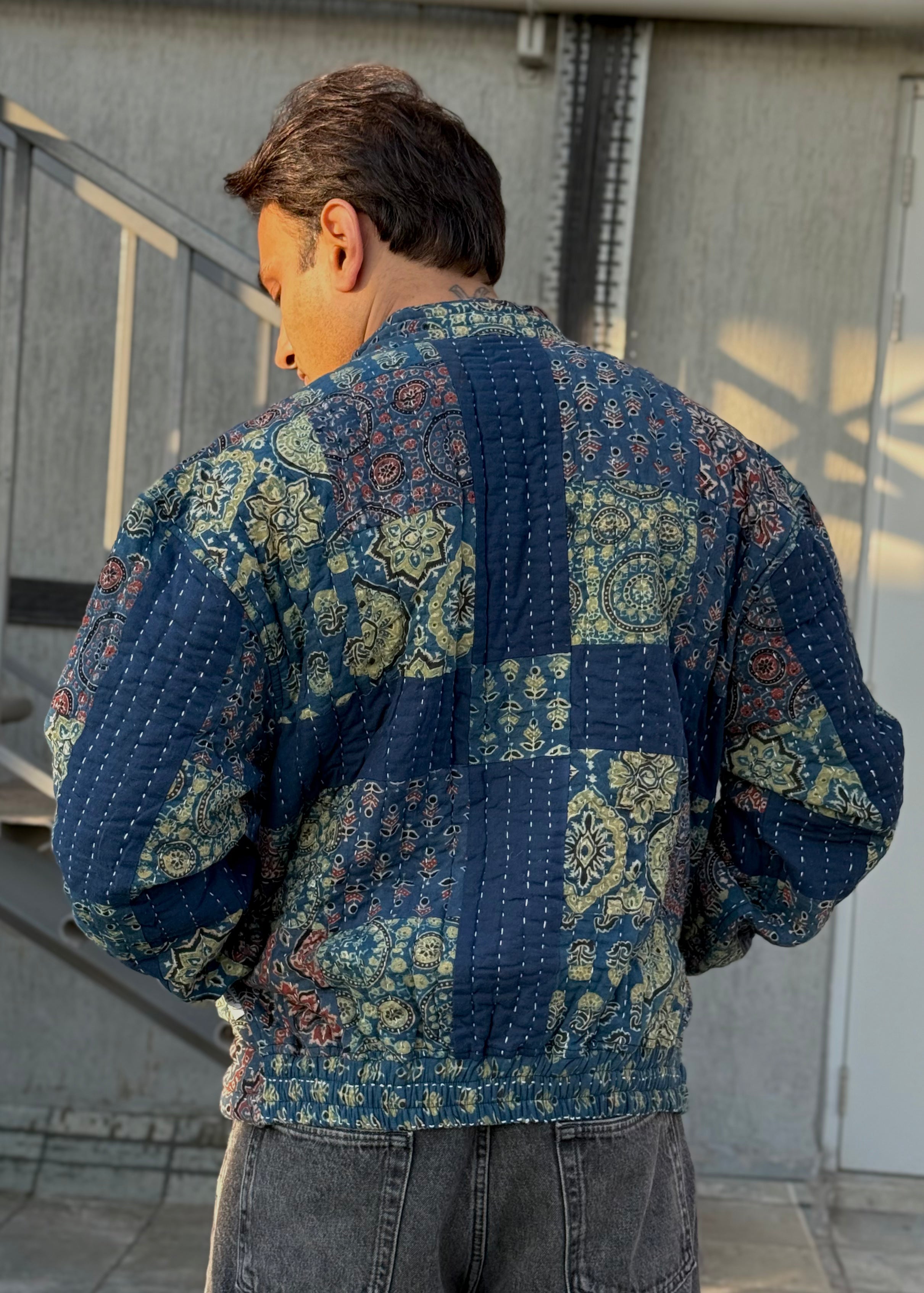 Karwan Reversible Bomber Jacket (Quilted)- 08