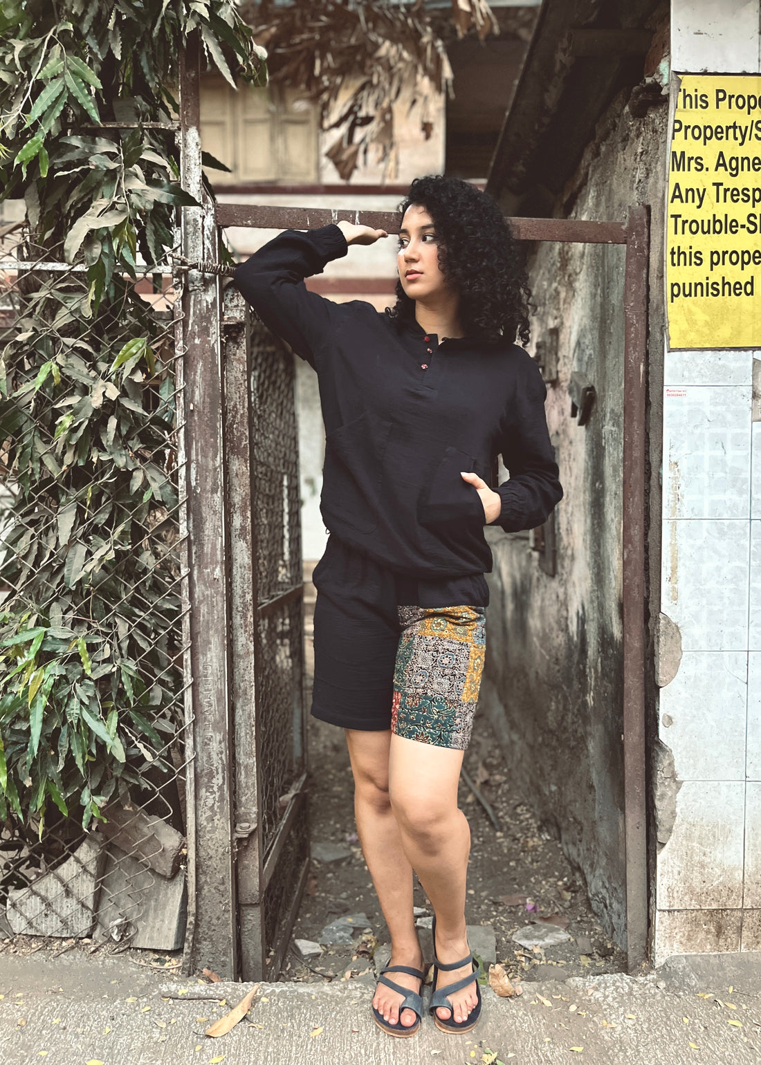 Katran Patchwork Studio Shorts