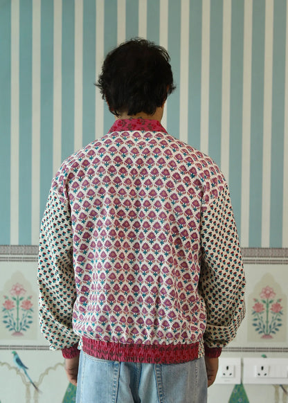 Gulab Khadi Bomber Shirt