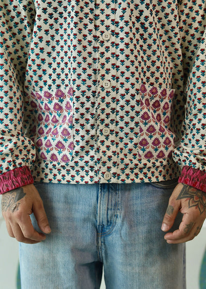 Gulab Khadi Bomber Shirt