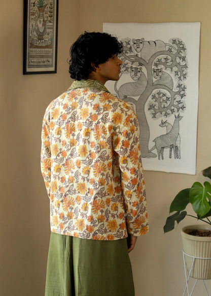 Gulzar Khadi Shirt Blazer