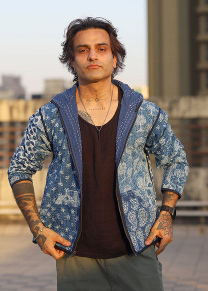 Vayu Reversible Hooded Jacket- 03