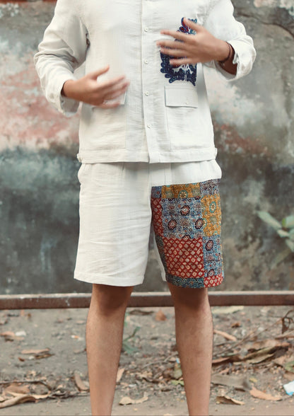 Katran Patchwork Studio Shorts