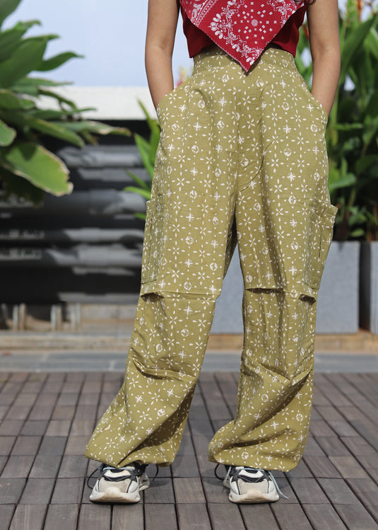 Cutloose Pleat Pant in Gull main image 1