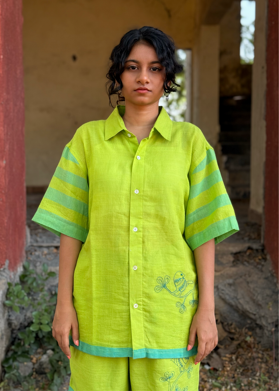 Chiri Embroidered Shirt