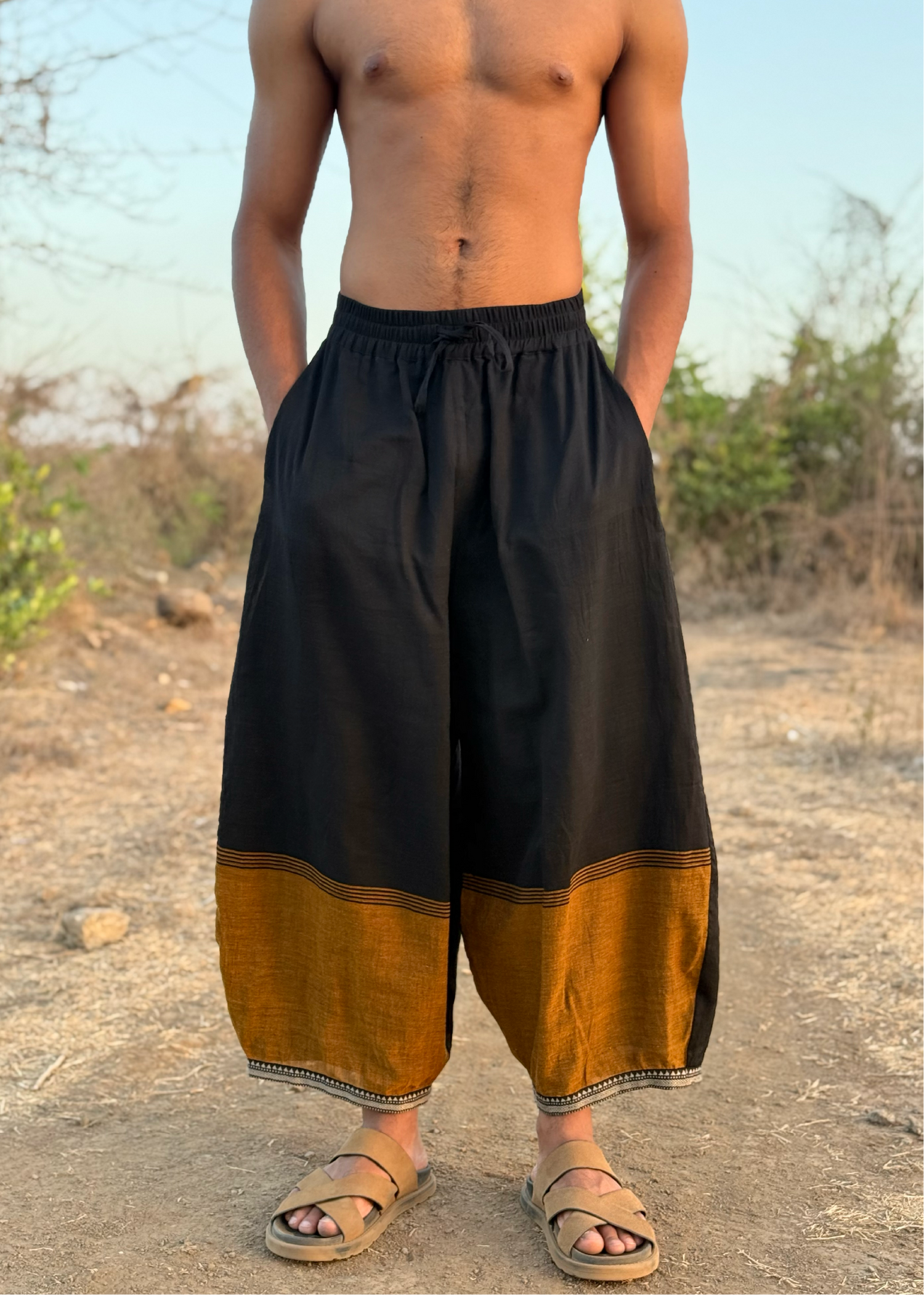 Arasu Upcycled Balloon Pants