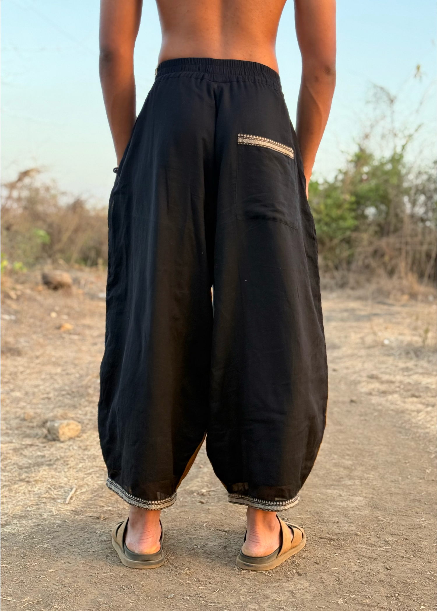 Arasu Upcycled Balloon Pants