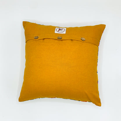 MOR - Vintage Kutch Embroidery Cushion Cover (14x14, 16x16)